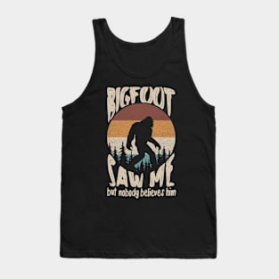 Bigfoot Saw Me Tank Top